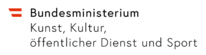 Logo Bundesministerium für Kunst, Kultur, öffentlicher Dienst und Sport